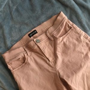 Pink express legging jeans